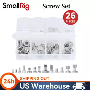 SMALLRIG Set di viti 12 pezzi per accessori fotocamera gabbie maniglie piastre -AAK2326 - Foto 1 di 7