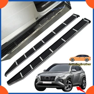 Fits For Hyundai 4th TUCSON NX4 2022 2023 Running board nerf bar side steps - Picture 1 of 5