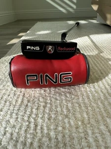 Ping Redwood Putter D66  Black Satin 34” with Original Cover - Picture 1 of 12