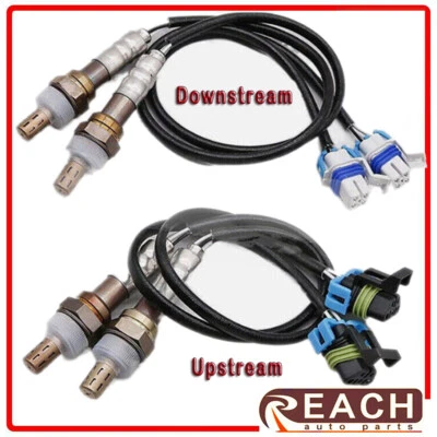 Set of 4 O2 Sensor For 2003-2014 GMC Sierra Chevrolet Silverado 2500 Hummer H2 - Image 1 of 4