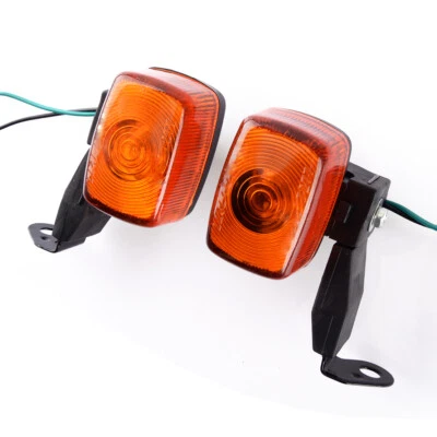 1 par de intermitentes de luz de giro aptos para Yamaha XT225 Honda XR250 Kawasaki hm Foto 1 de 4