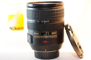 Nikon ED AF-S Nikkor 24-120mm f/3.5-5.6 G VR FX lens for F100 F5 D850 D780 D7500 - Picture 1 of 8