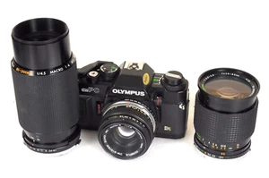 Olympus OM PC 35mm analoge Spiegelreflexkamera Kit - Bild 1 von 20
