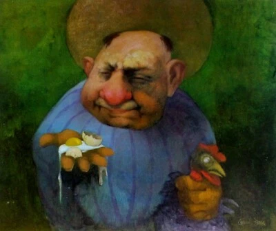 CHARLES BRAGG (1931-2017) YEMA-El acertijo Litografía Firmada 1974 Arte Artista de Estados Unidos Foto 1 de 3