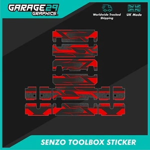 Senzo Toolbox - Sticker Kit 1 - RED - Picture 1 of 1