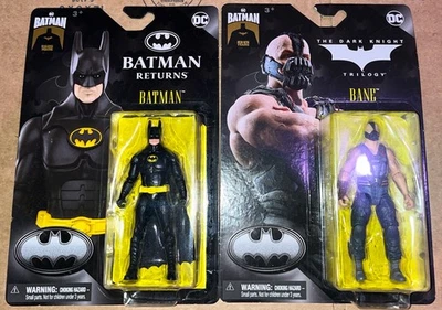 DC Batman Returns Batman 85 Años SpinMaster Michael Keaton & Bane Foto 1 de 2