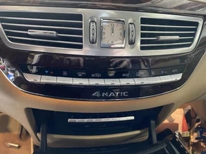 Temperature Control 221 Type Front S65 Fits 07-13 MERCEDES S-CLASS 1853125 - Picture 1 of 12