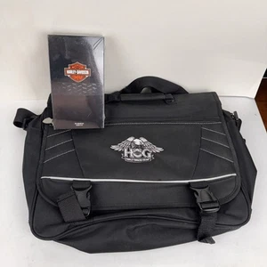 Harley Davidson Owners Group Computer Attache Bag And Welcome To The Family VHS - Picture 1 of 4