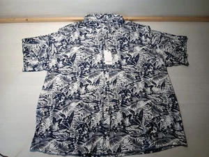Goodfellow Shirt Mens 4XL Hawaiian Tropical Resort Casual Button Up Floral - Picture 1 of 18