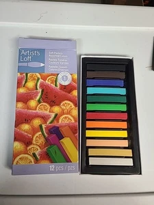 New Artist's Loft Pastels, Assorted Colors Level 1 Academic, 12 pcs - Picture 1 of 2