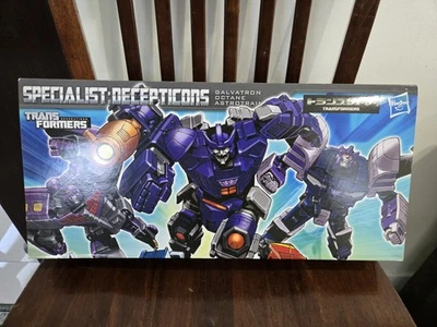 Transformers Generations Specialist: Decepticons Galvatron Octane Astrotrain NUEVO Foto 1 de 4