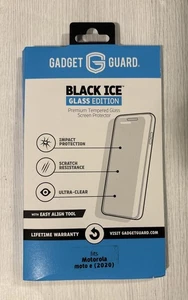 Gadget Guard Black Ice Glass Screen Protector for Motorola Moto e 2020 - Picture 1 of 1