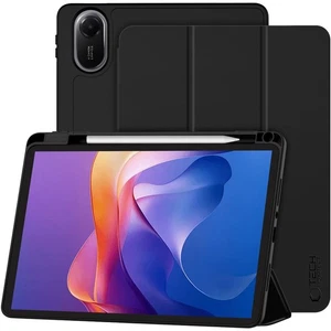 Hülle mit Klappe für Xiaomi Redmi Pad 2 Tech-Protect Case Cover Etui Schwarz - Bild 1 von 11