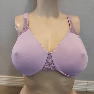 Lilyette Bra 36DD Lilac Underwire Unlined 0409 - Picture 1 of 3