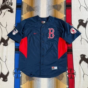 Vintage Manny Ramirez Boston Red Sox Nike Team MLB Jersey XL Stitched Embroidery - Picture 1 of 10