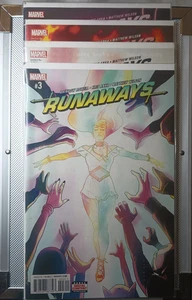 Marvel Comics RUNAWAYS Lot #1, #2, #3, #5, With Sleeves in Mint Comic Books - Picture 1 of 9