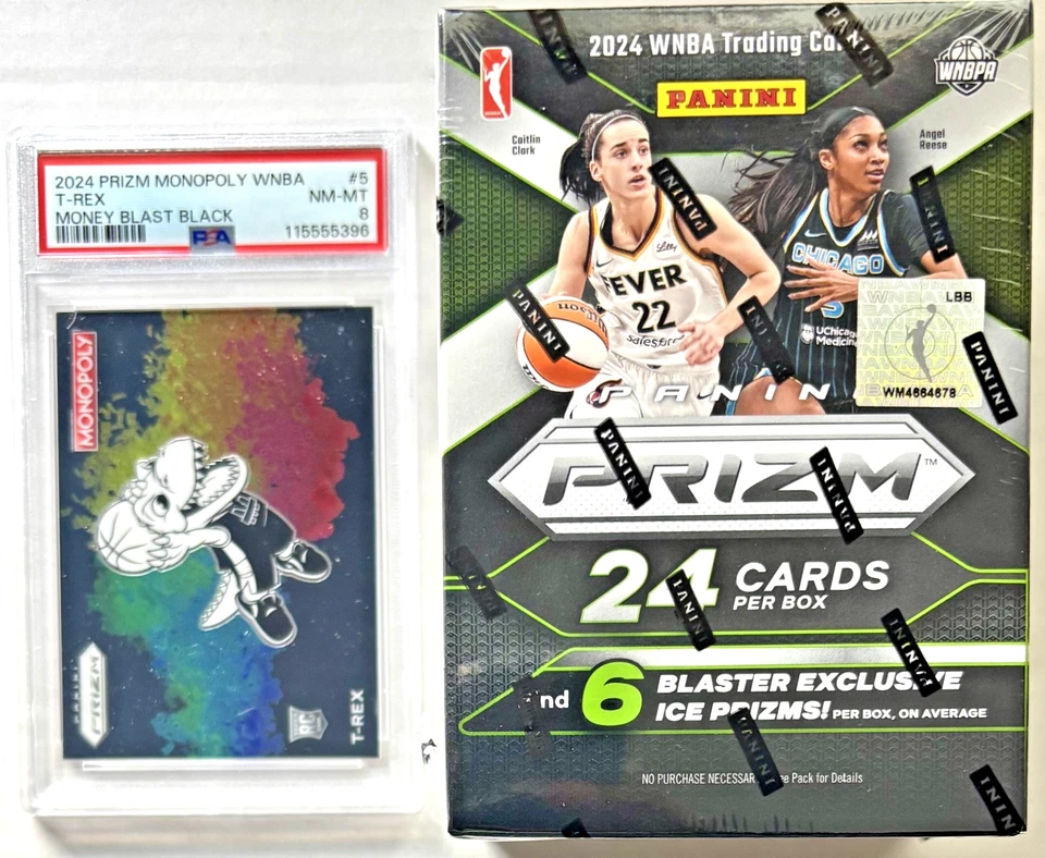 2024 Panini Ice Prizm WNBA Factory Blaster Box Caitlin Clark RC