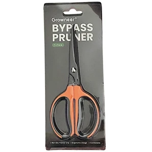 Growneer Bypass Pruner SheersFlower Thinning Scissors - Picture 1 of 2