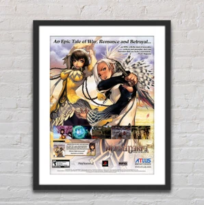 Magna Carta Tears Of Blood Playstation 2 PS2 Glossy Promo Poster 18" x 24" G0639 - Picture 1 of 3
