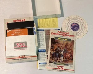 Advanced Dungeons and Dragons Hillsfar Commodore 64/128 Floppy Disk - Picture 1 of 2