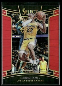 2018-19 Panini Select #11 LeBron James Red Prizms #/199 - Picture 1 of 2