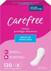 Carefree Acti-Fresh Panty Fodere, Morbido Flessibile Protezione Cura Femminile, 120 ct - Foto 1 di 5