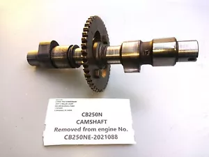 HONDA SUPERDREAM CB250N NA NB NC - LOW MILEAGE CAMSHAFT GOOD CONDITION - Picture 1 of 3
