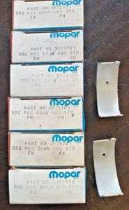 6 Rod Bearings 1960-1976 etc. Slant 6 Mopar 3879701 etc. As Per Description - Picture 1 of 2