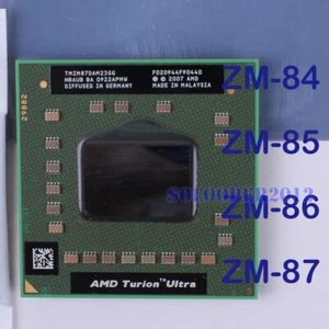 AMD Turion x2 Ultra Dual-Core ZM-84 ZM-85 ZM-86 ZM-87 Socket S1 CPU Processor - Picture 1 of 5