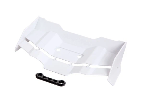 TRAXXAS 9517A Alettone Bianco con Supporto e Viti - Immagine 1 di 1