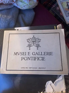 Musei E Gallerie Pontificie 1945 Pontifical Museum Italy VATICAN CITY BOOK - Picture 1 of 7