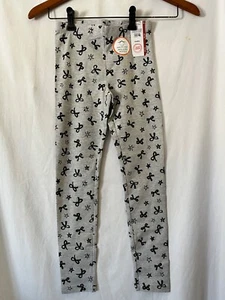 NWT Wonder Nation Tough Cotton Gray Bows and Stars  Leggings Girls many sizes - Picture 1 of 3
