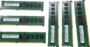 micron 24GB|6x4GB|PC3-12800R ecc reg ram Workstation Z600 C2 Z620 Z800 Z820 - Bild 1 von 3