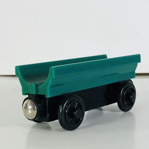 Thomas the Train Barrel Car Wooden Railway Tender Green Plastic Friends Cargo - Picture 1 of 14