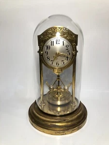 Junghan 400 Day Torsion Anniversary Clock w/ Rare Movement (For Parts) - Picture 1 of 16