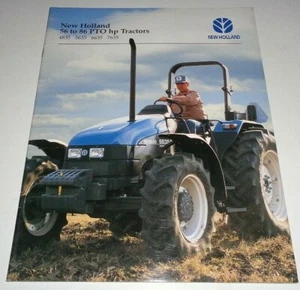 *New Holland 4835 5635 6635 7435 Tractor Sales Brochure NH 1997 Literature Ad  - Picture 1 of 3