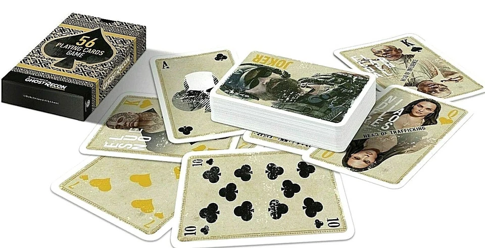 Pokerkarten - Ghost Recon Wildlands Design---Neu---Rar---TOP! - Bild 1 von 1