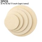 Long Lasting Shine with 2pcs Wool Felt Polishing Pads for Stainless Steel