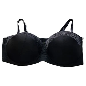 Ashley Stewart 6 Way Butterfly Convertible Bra Size 46DDD AS-2518 Lace Trim NWT - Picture 1 of 11
