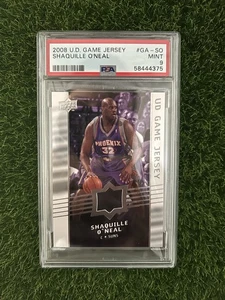 2008 Upper Deck Game Jersey Shaquille O’Neal Game Used PSA 9 - Picture 1 of 2