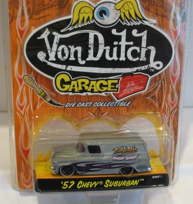 JADA VON DUTCH GARAGE ~ROAD RATS CHOP SHOP '57 CHEVY SUBURBAN~ Foto 1 de 4