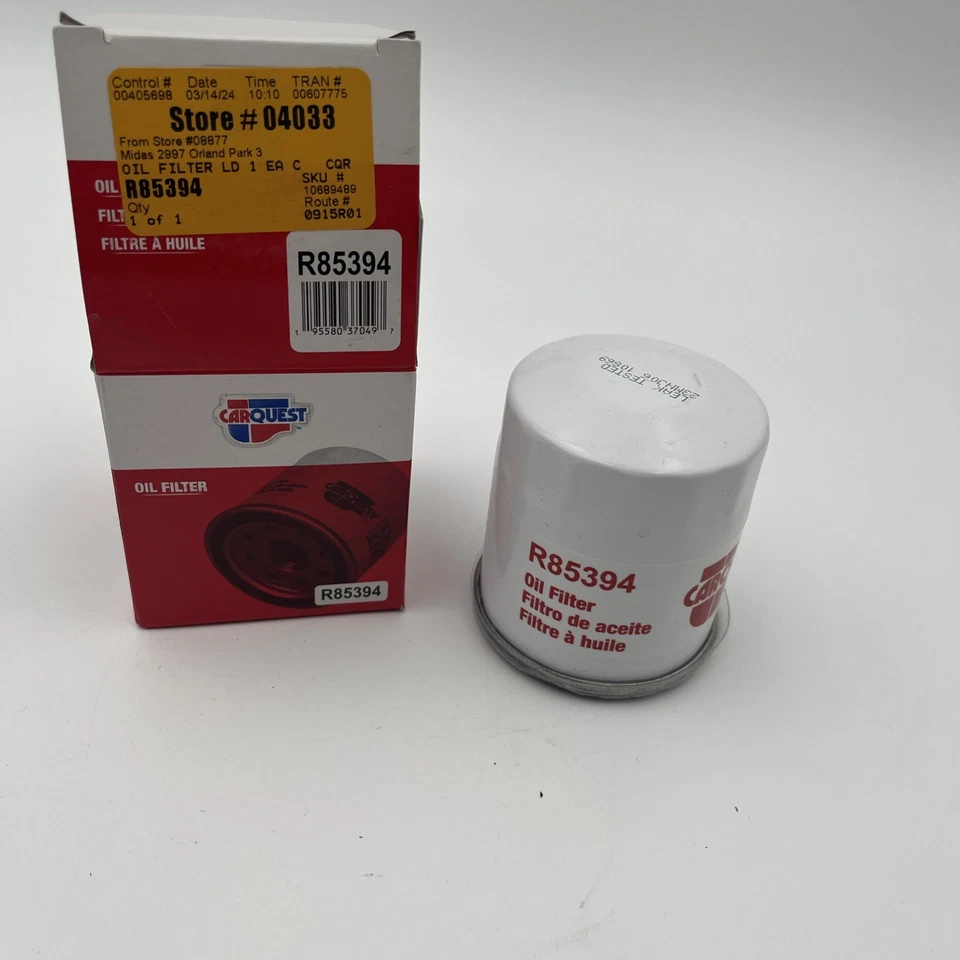 Filtro de aceite estándar Carquest: R85394 Foto 1 de 4