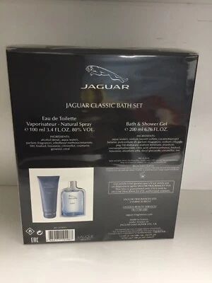 JAGUAR CLASSIC | Juego de baño para hombre 2 piezas: 3,4 OZ Eau Toilette + 6,7 OZ Gel de ducha Foto 1 de 2