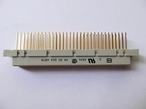 Harting 09032646878 DIN 41612 Connector 64 Pin, 3 Rows, Type C, Female, Straight - Picture 1 of 2