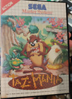 Taz-Mania (1992) Sega Master System (manuel boîte à modules) fonctionne classique-jeu CIB