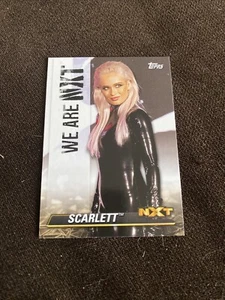 2021 Topps WWE NXT #50 Scarlett - Picture 1 of 2