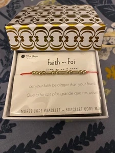 Morose code bracelet With Gift Box. - Picture 1 of 4