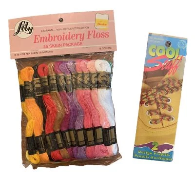 Embroidery Floss 2 Unopened Packs 21 Colors NEW - Image 1 of 3