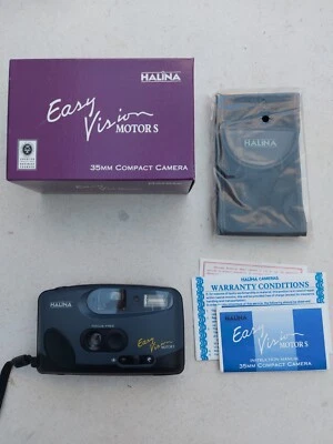  Halina Easy Vision Motor S 35mm Film Camera Point & Shoot lomo Retro Vintag NEW - Image 1 of 4