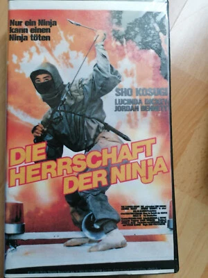 VHS RARITÄT: NINJA 3 - DIE HERRSCHAFT DER NINJA (1984) MIT Sho Kosugi - Bild 1 von 2